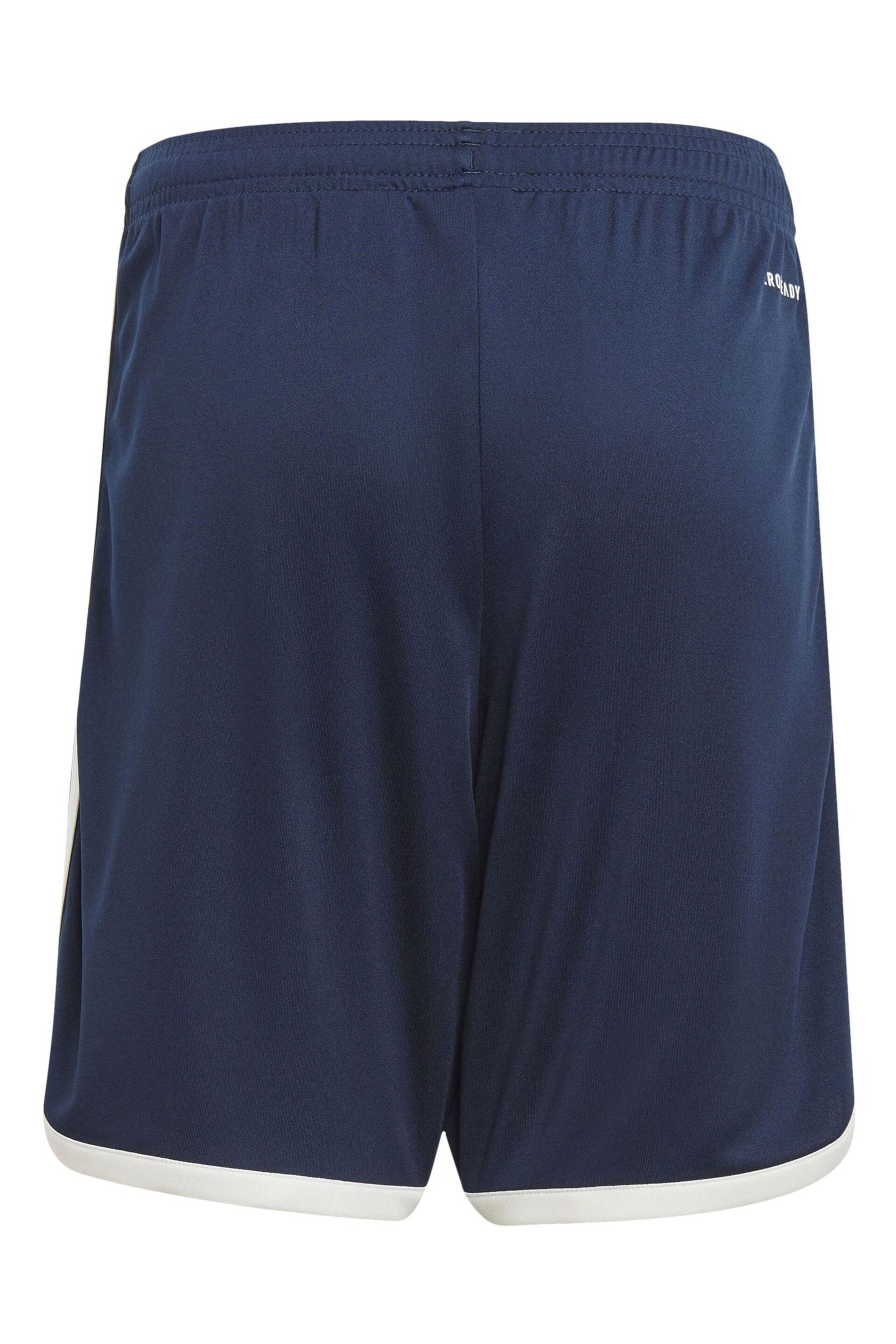 adidas Blue Ajax Away 2023-24 Shorts - Image 3 of 4