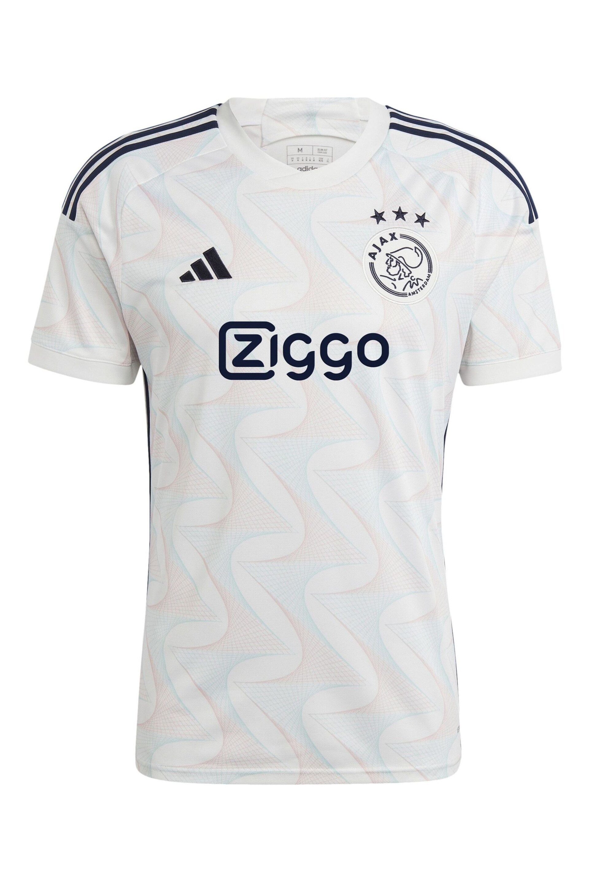 adidas White Ajax Away Shirt 2023-24 - Image 2 of 3