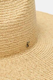 Joules Seville Natural Straw Fedora Hat - Image 5 of 7