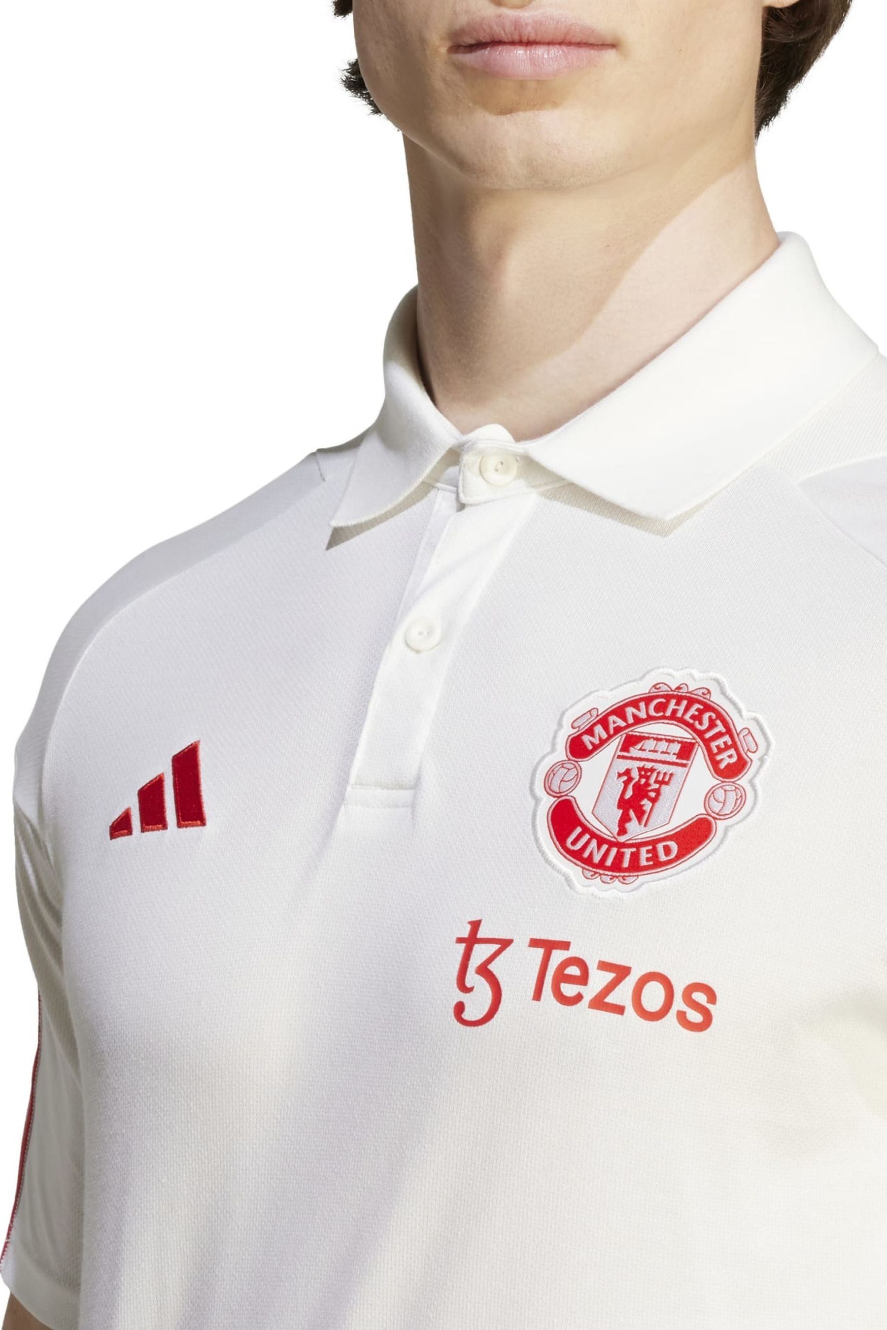 Adidas manchester united polo shirt clearance