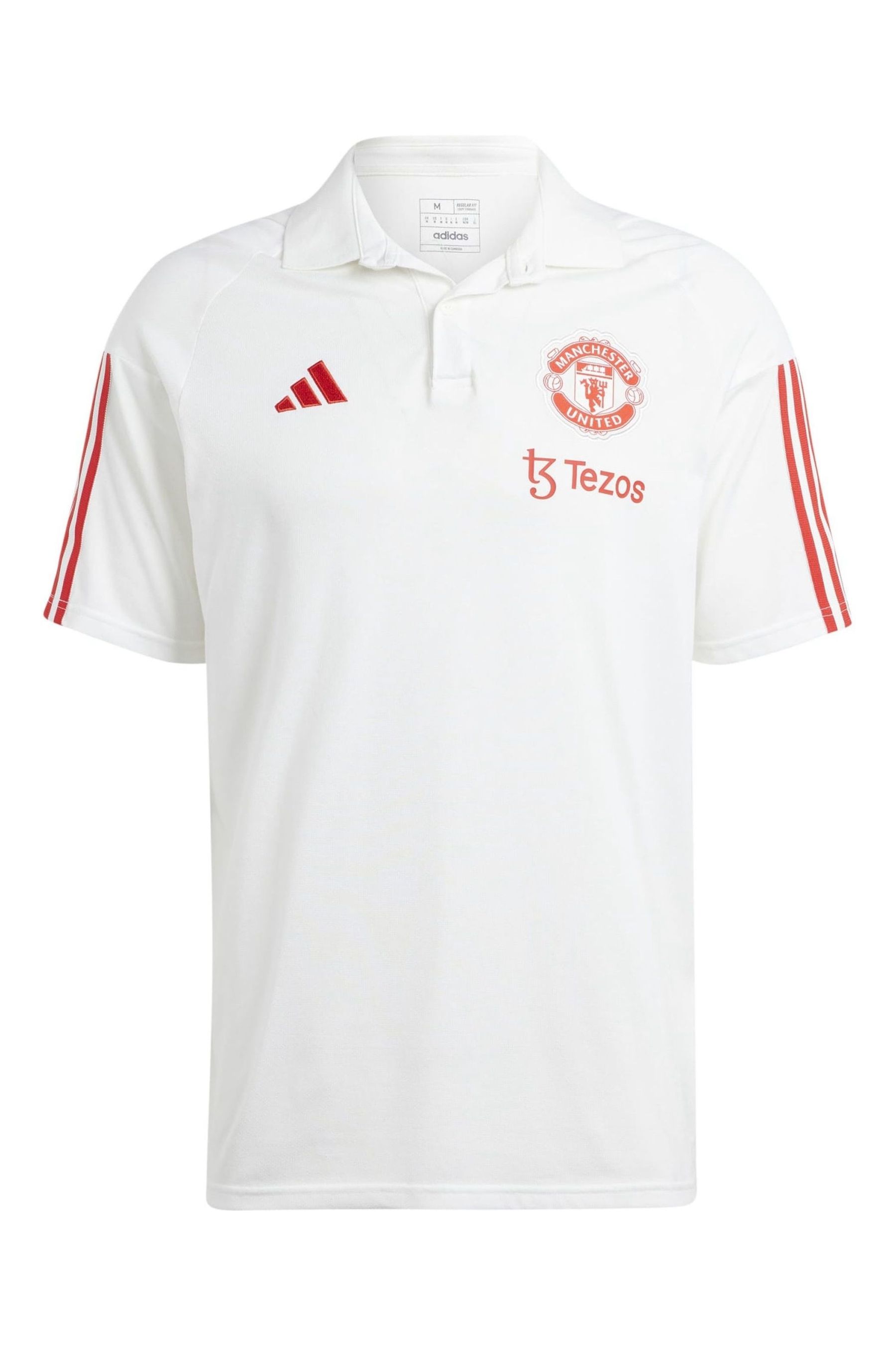 Buy adidas White Manchester United Training Polo Shirt from Next Bahrain