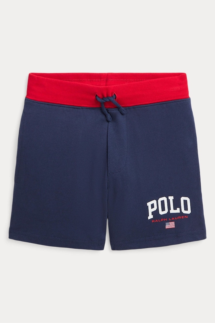 Polo Ralph Lauren Boy Logo Cotton Jersey 100% Cotton Shorts - Image 1 of 2