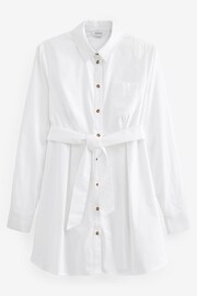 Seraphine Hilde -  White Cotton Justine Shirt - Image 8 of 8