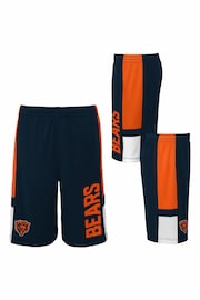 Fanatics Blue Chicago Bears Lateral Mesh Performance Shorts - Image 1 of 4