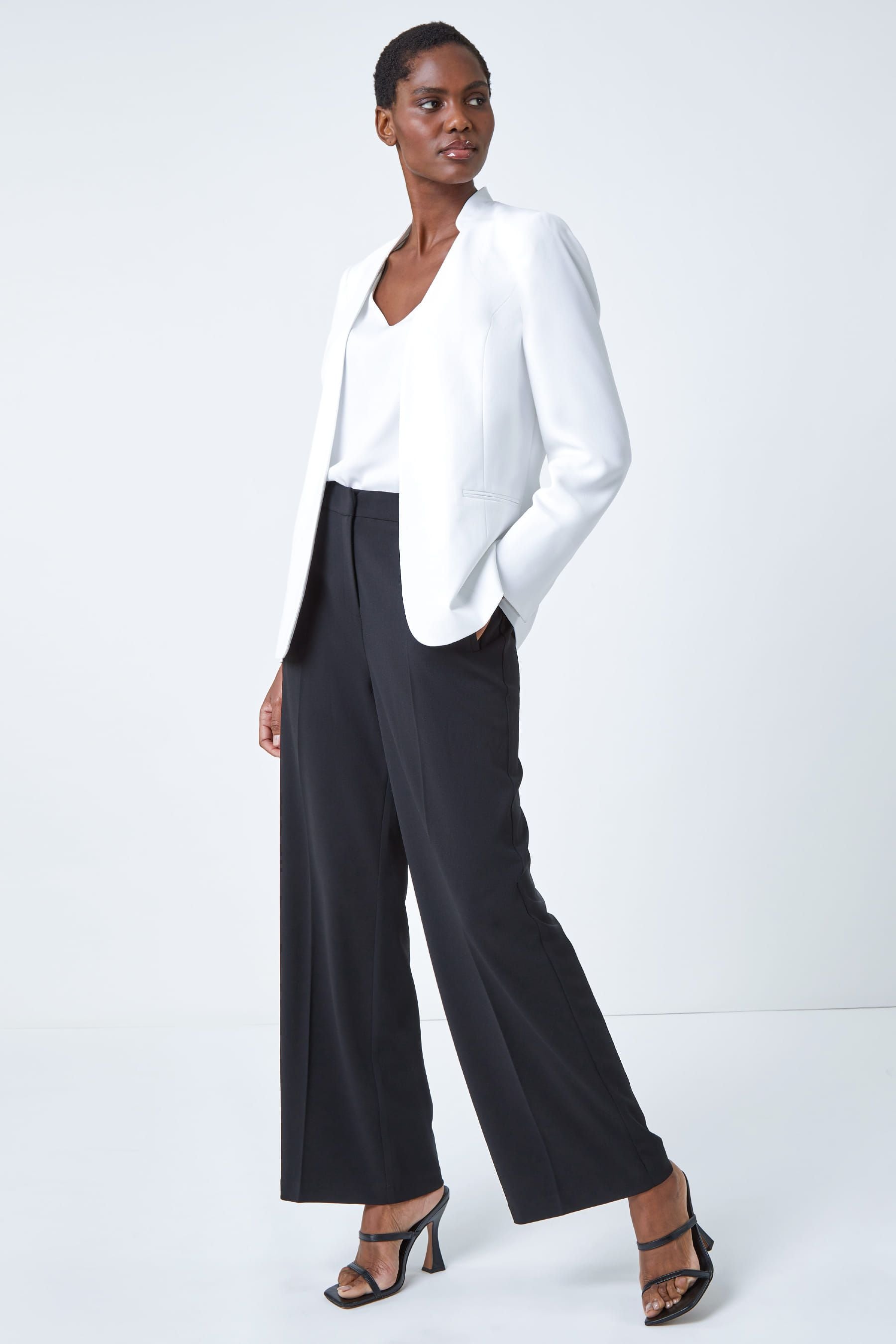 Womens longline blazer jacket best sale