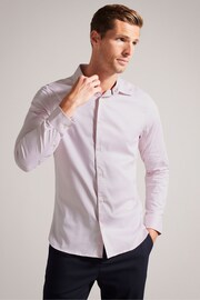 Ted Baker Pink Faenza Geo Shirt - Image 1 of 6