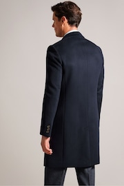 Ted Baker Blue Rueby Wool Blend City Coat - Image 2 of 6