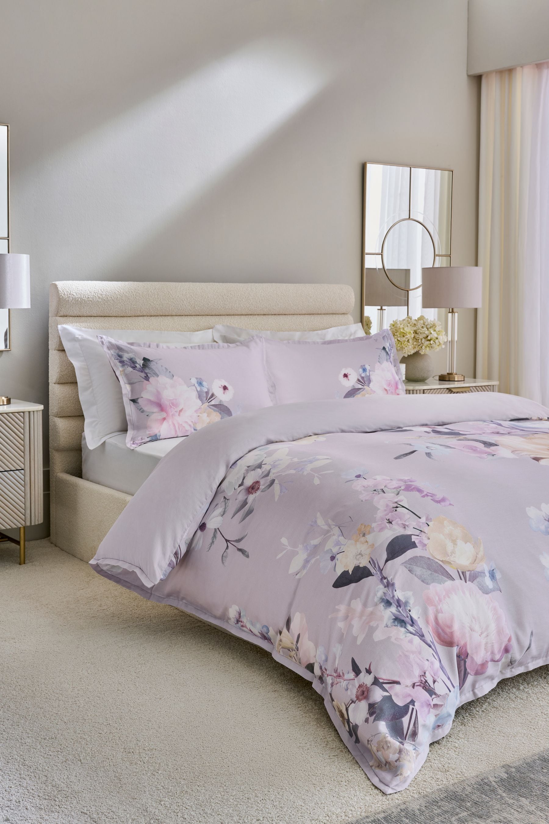 Lipsy ava floral duvet cover and pillowcase set store