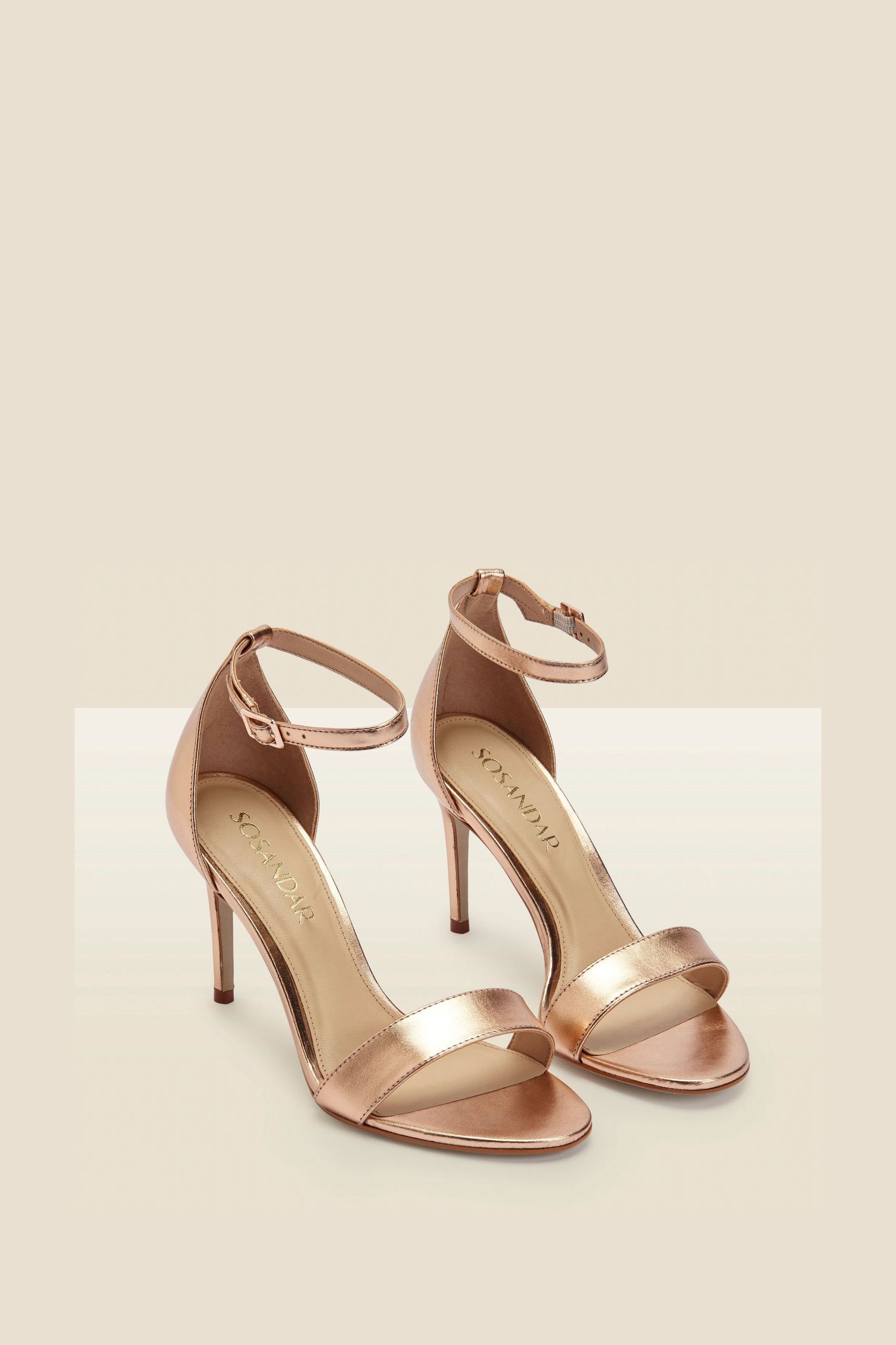 Gold barely there clearance