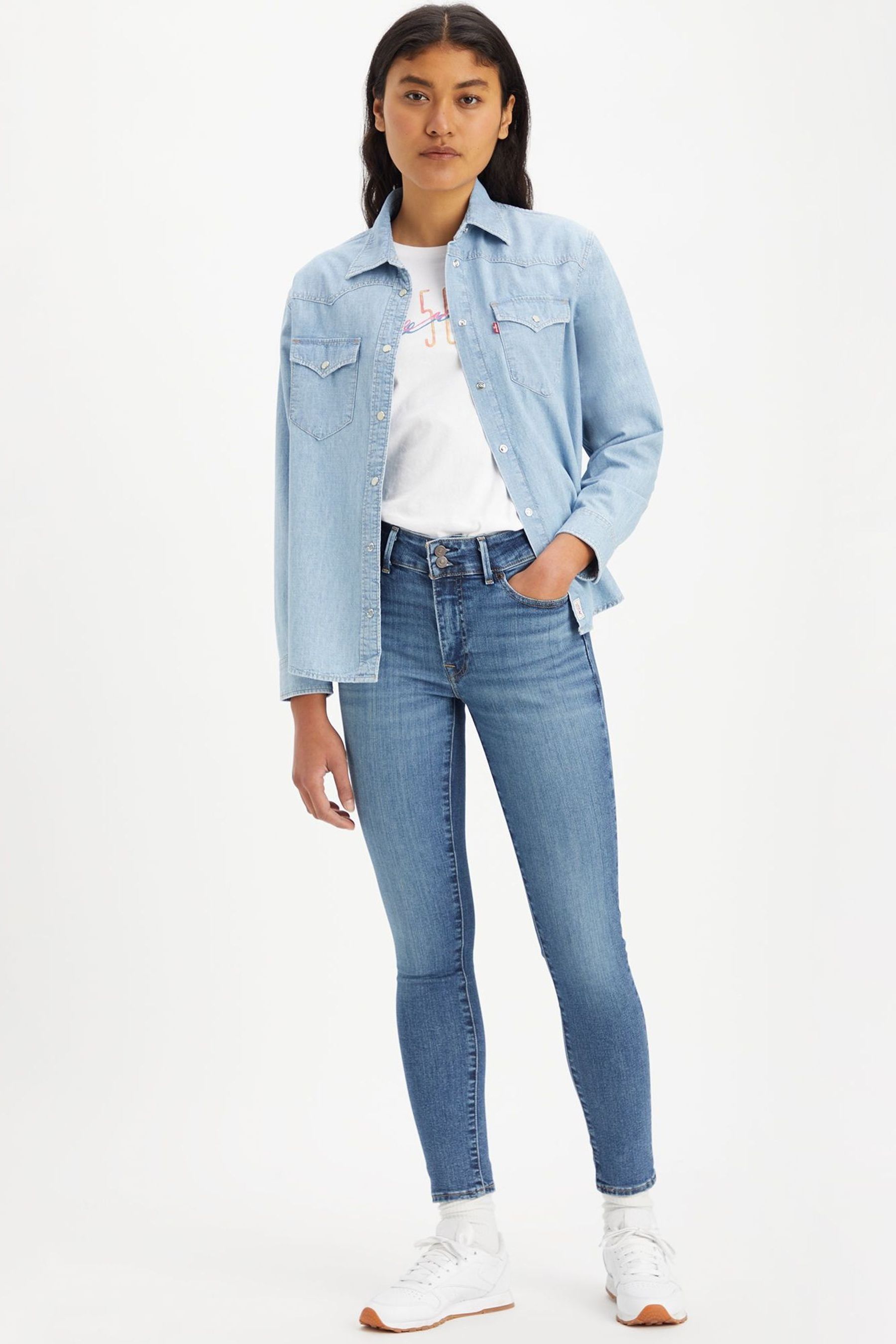 Levis 711 gris 2025