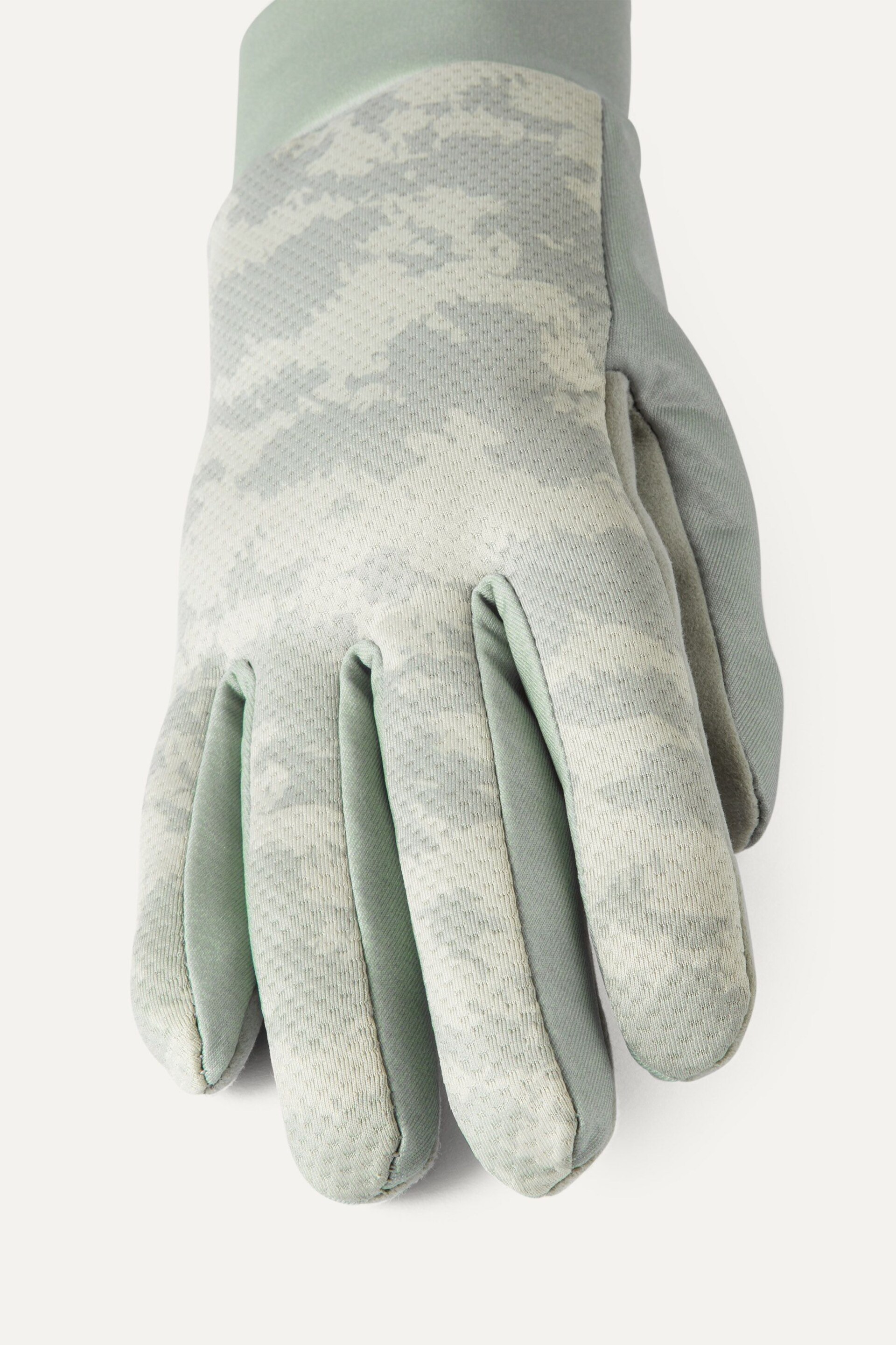Sealskinz Womens Ryston Water Repellent Skinz Print Nano Fleece Gloves - Image 3 of 3