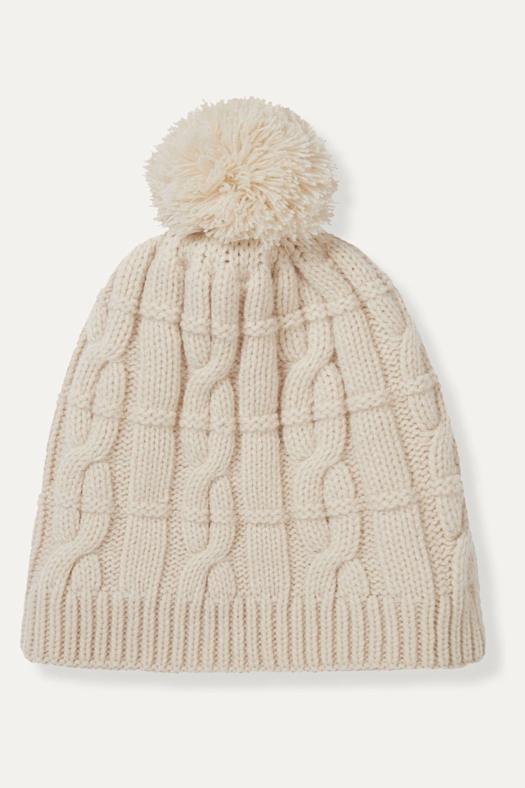 Sealskinz Hemsby Waterproof Cold Weather Cable Knit Bobble Hat - Image 2 of 2