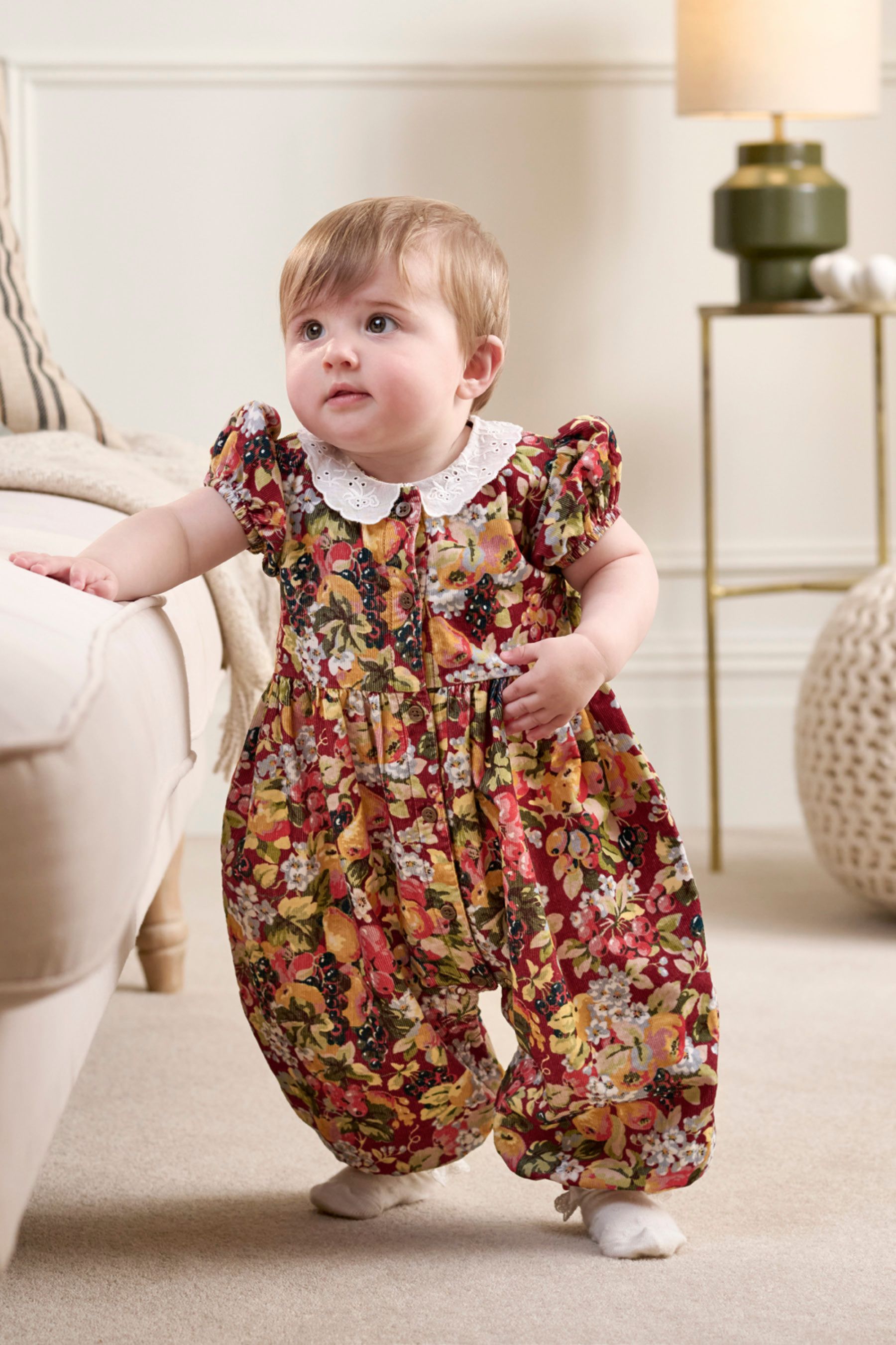 Laura ashley baby romper clearance