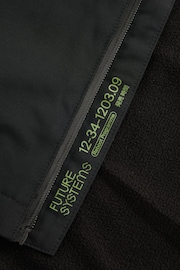 Black Waterproof Fleece Lined Coat (3-17yrs) - Image 5 of 7