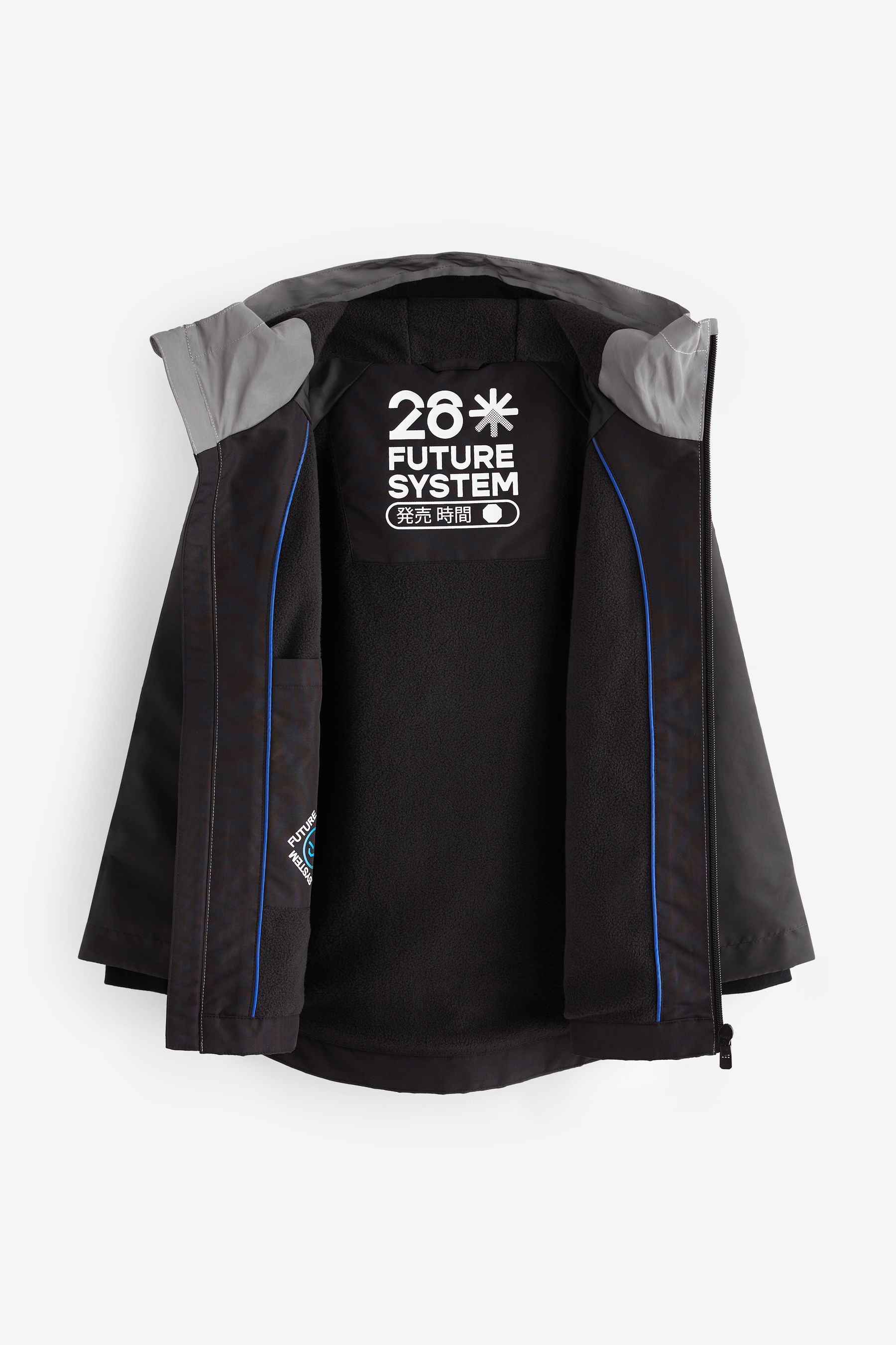 Grey reflective coat cheap