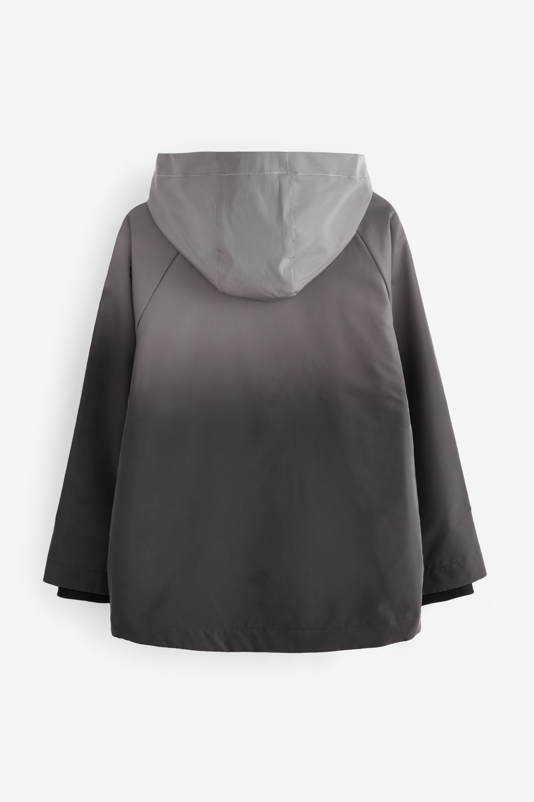 Buy Grey Reflective Waterproof Fleece Hooded Lined Coat 3 17yrs from the Next UK online shop