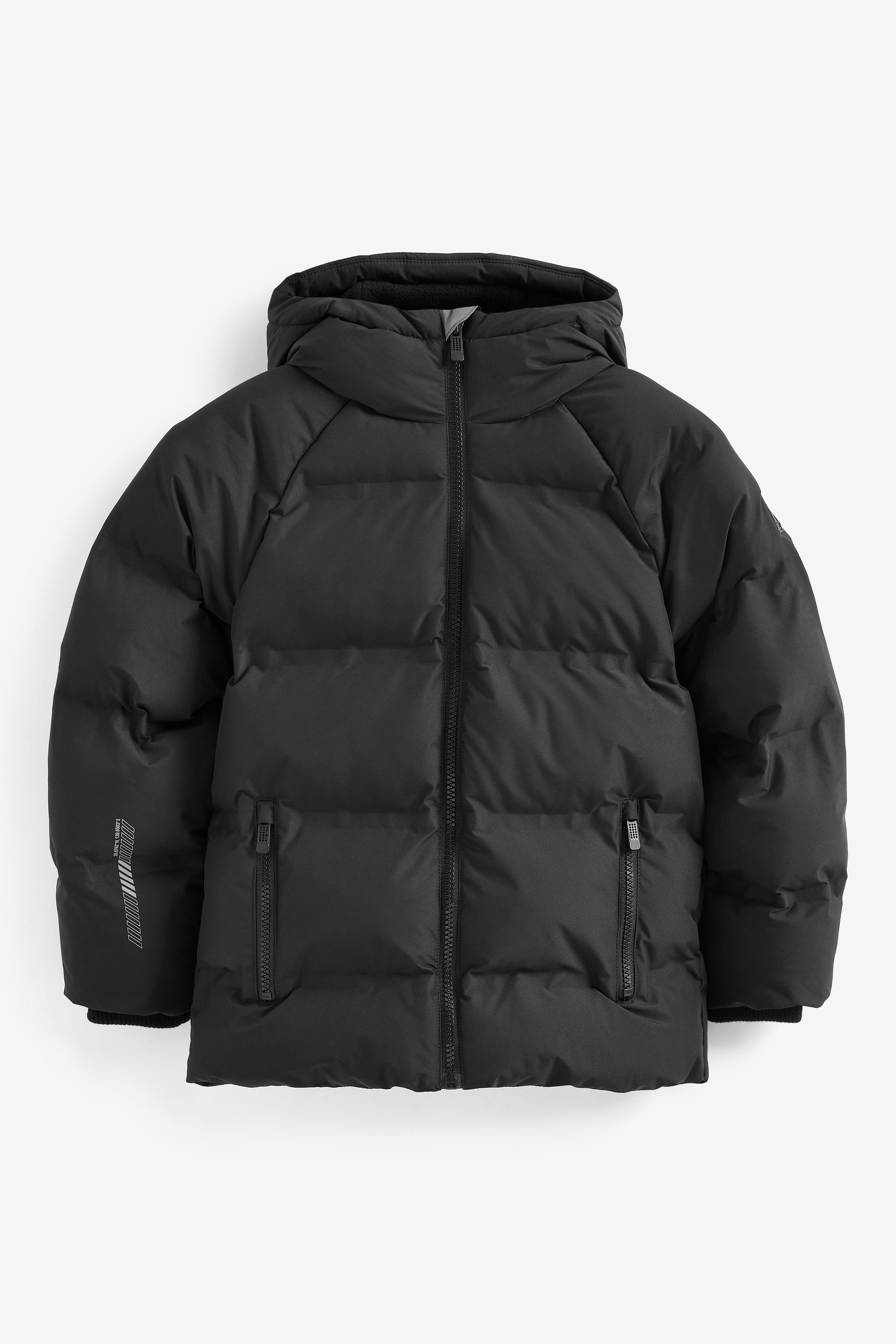Black warm puffer jacket shop