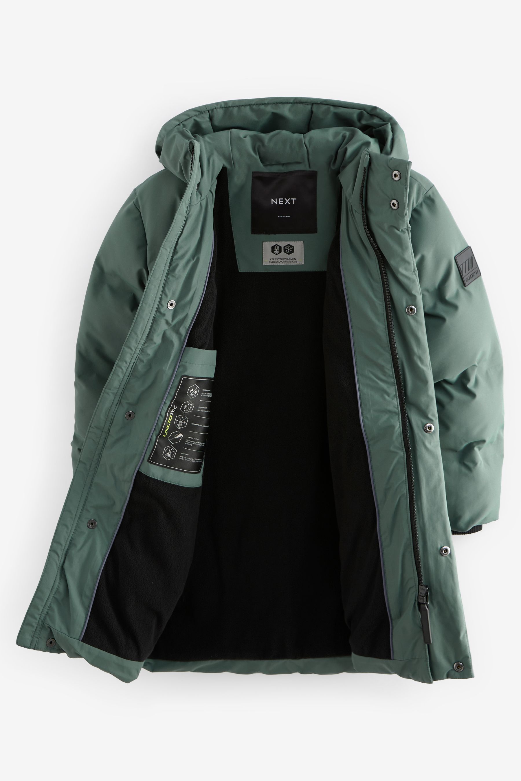 Next long padded jacket clearance