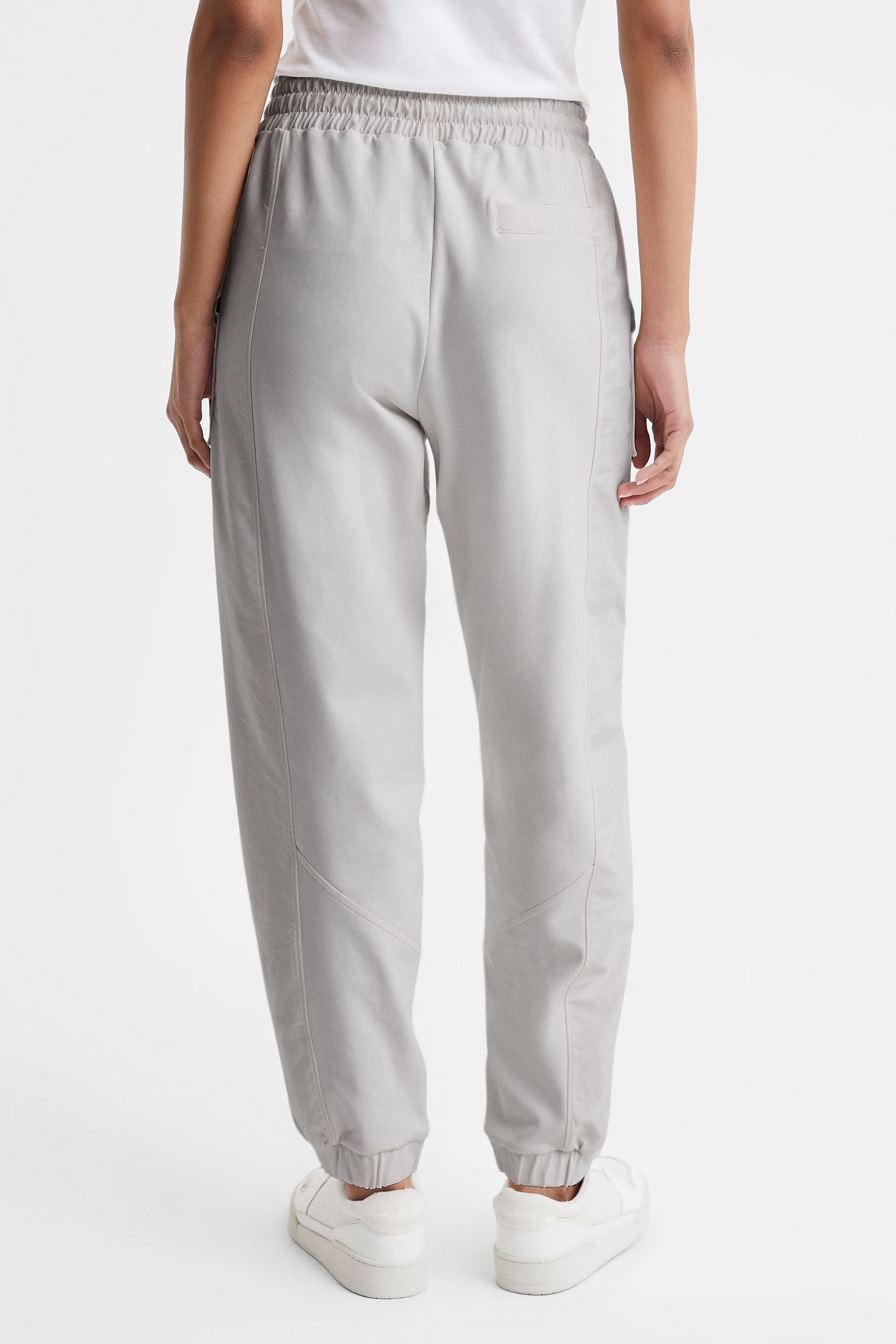 Buy Reiss Grey Maja Cotton Blend Tracksuit Bottoms from the Next UK online shop