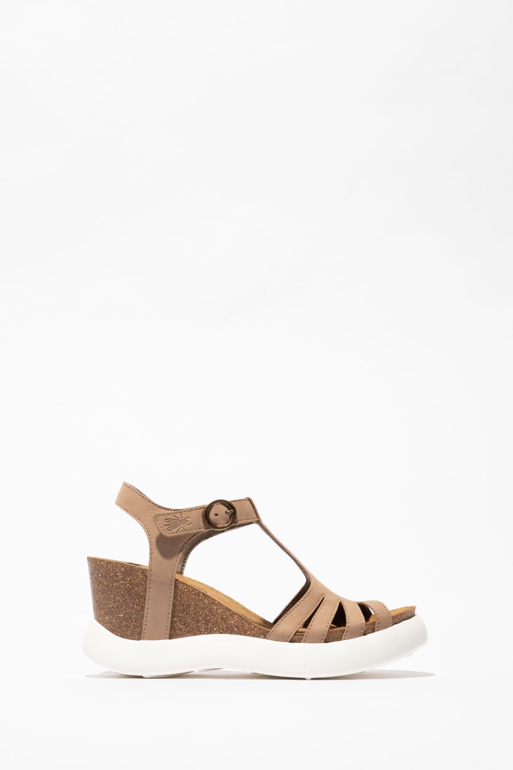 Fly london white wedge sandals hot sale