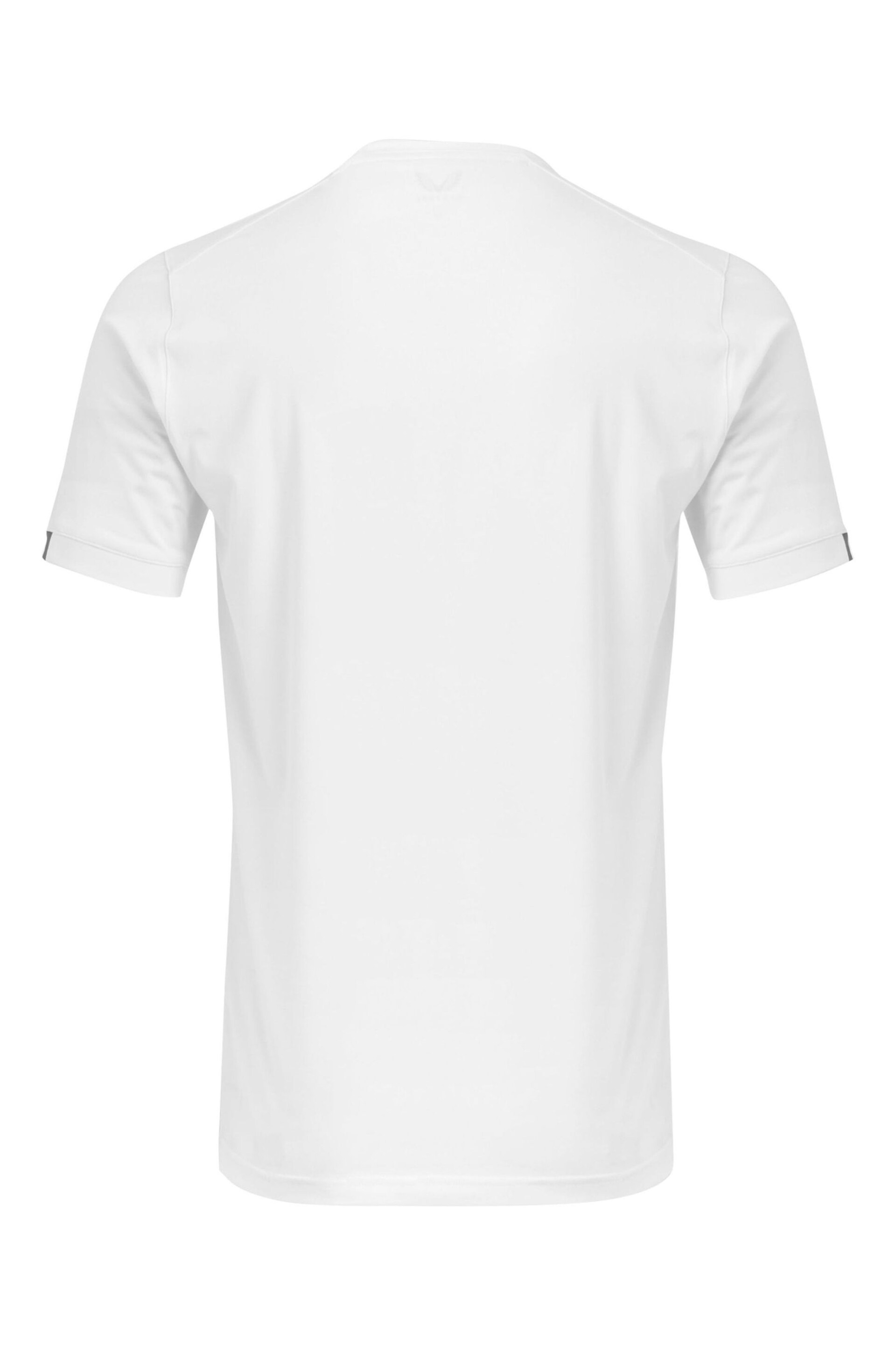 Castore Glasgow Rangers Players Travel White T-Shirt - Image 3 of 3