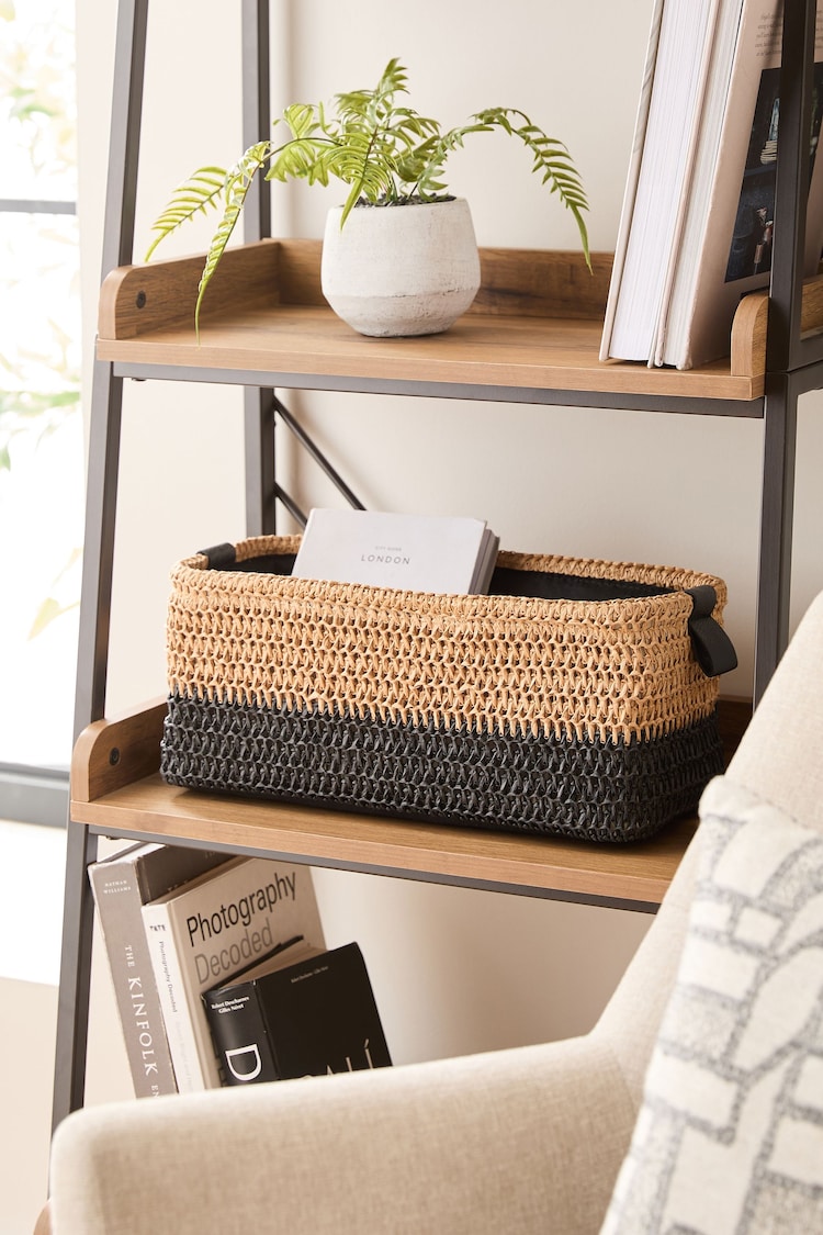 Natural Bronx Slimline Storage Basket - Image 2 of 6