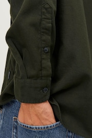 JACK & JONES Black Button Up Shirt - Image 4 of 7