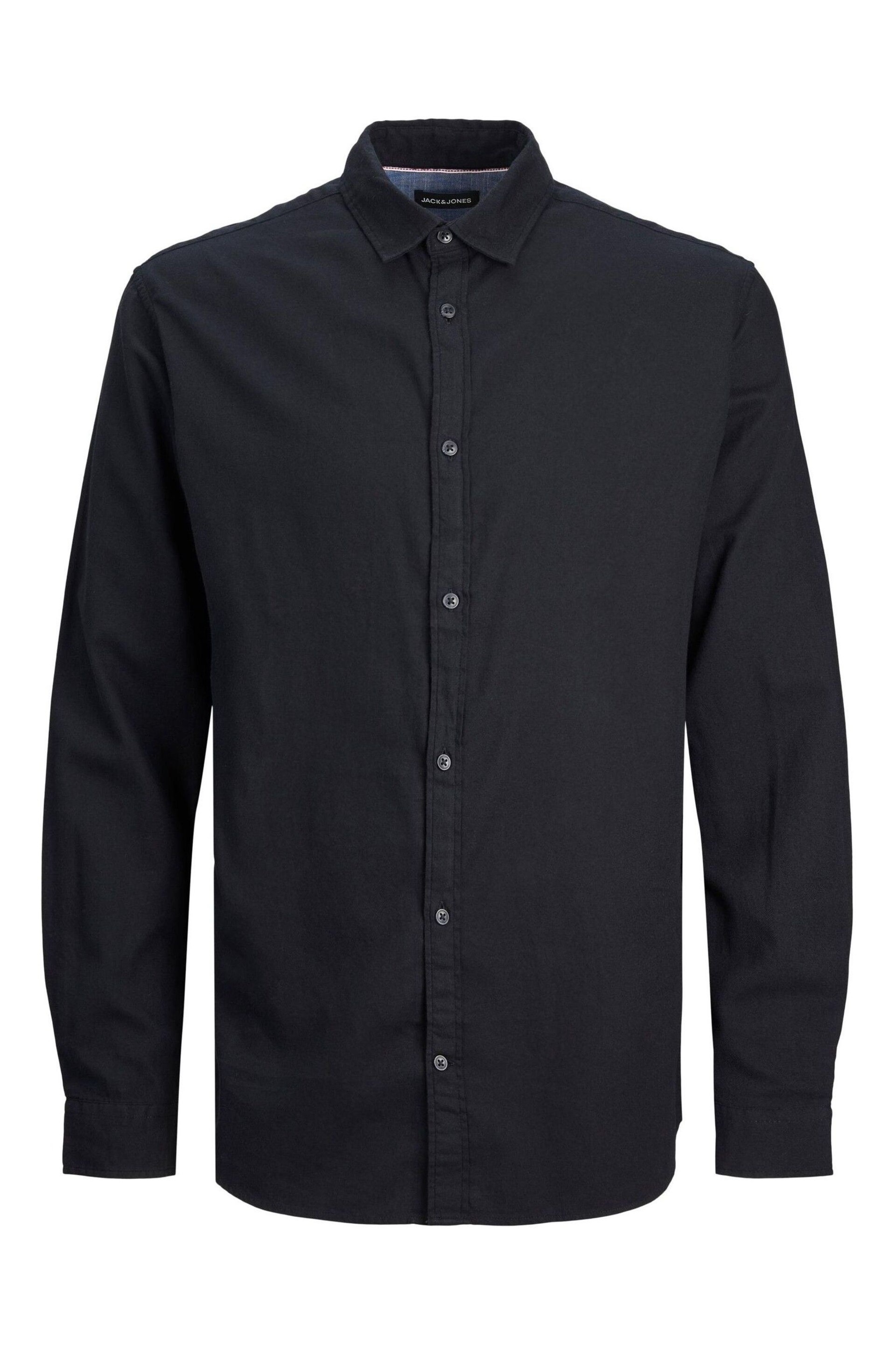 JACK & JONES Black Button Up Shirt - Image 7 of 7