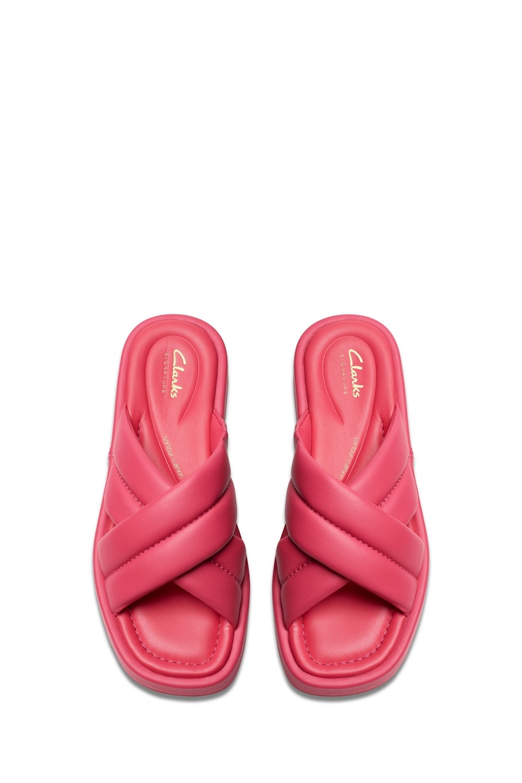 Clarks Pink Lea Alda Glide Sandals - Image 2 of 7