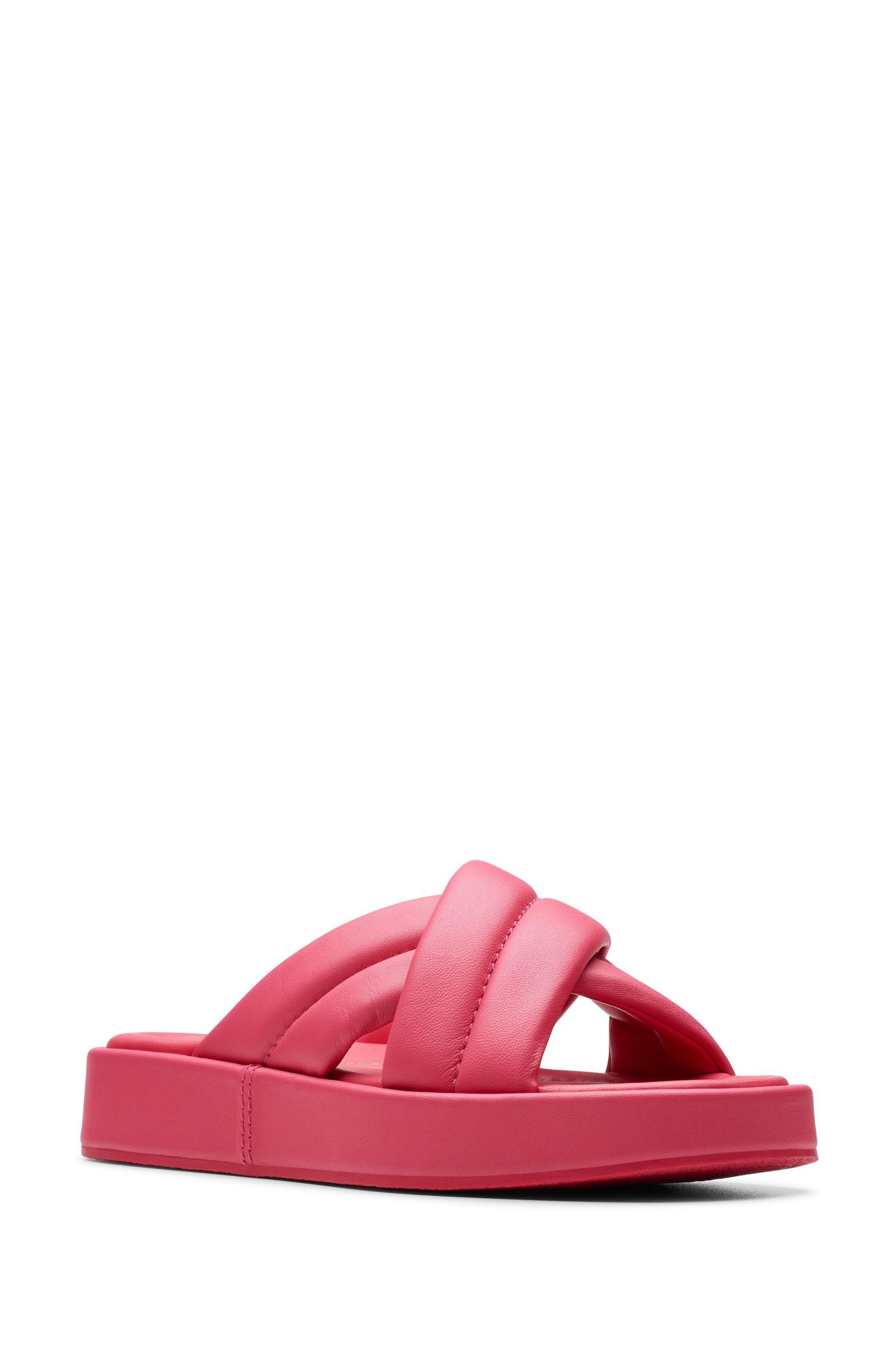 Buy Clarks Pink Lea Alda Glide Sandals from Next Luxembourg