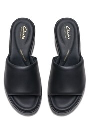 Clarks Black Leather Manon Glide Sandals - Image 5 of 7