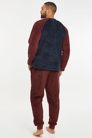 Threadbare Red Borg Loungewear Set - Image 2 of 3