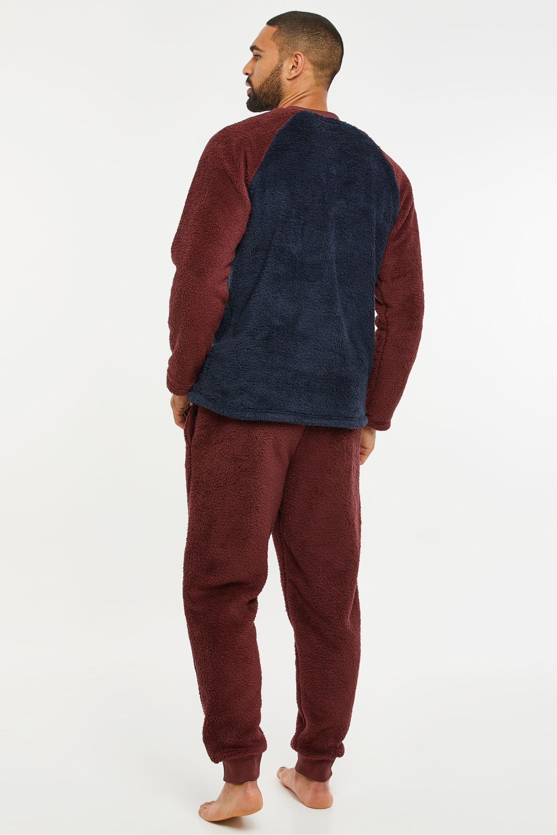 Threadbare Red Borg Loungewear Set - Image 2 of 3