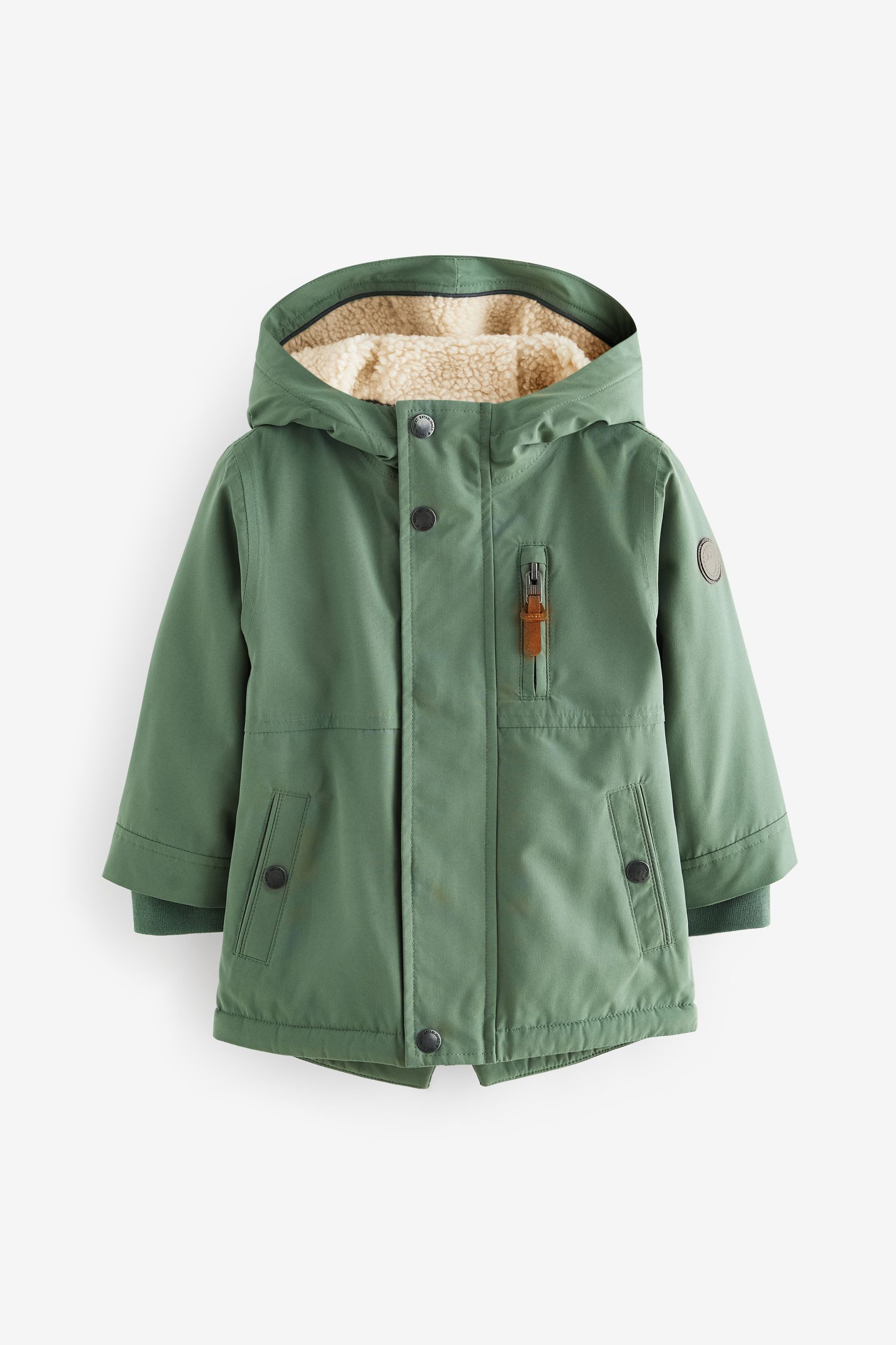 Warm lined parka h&m cheap