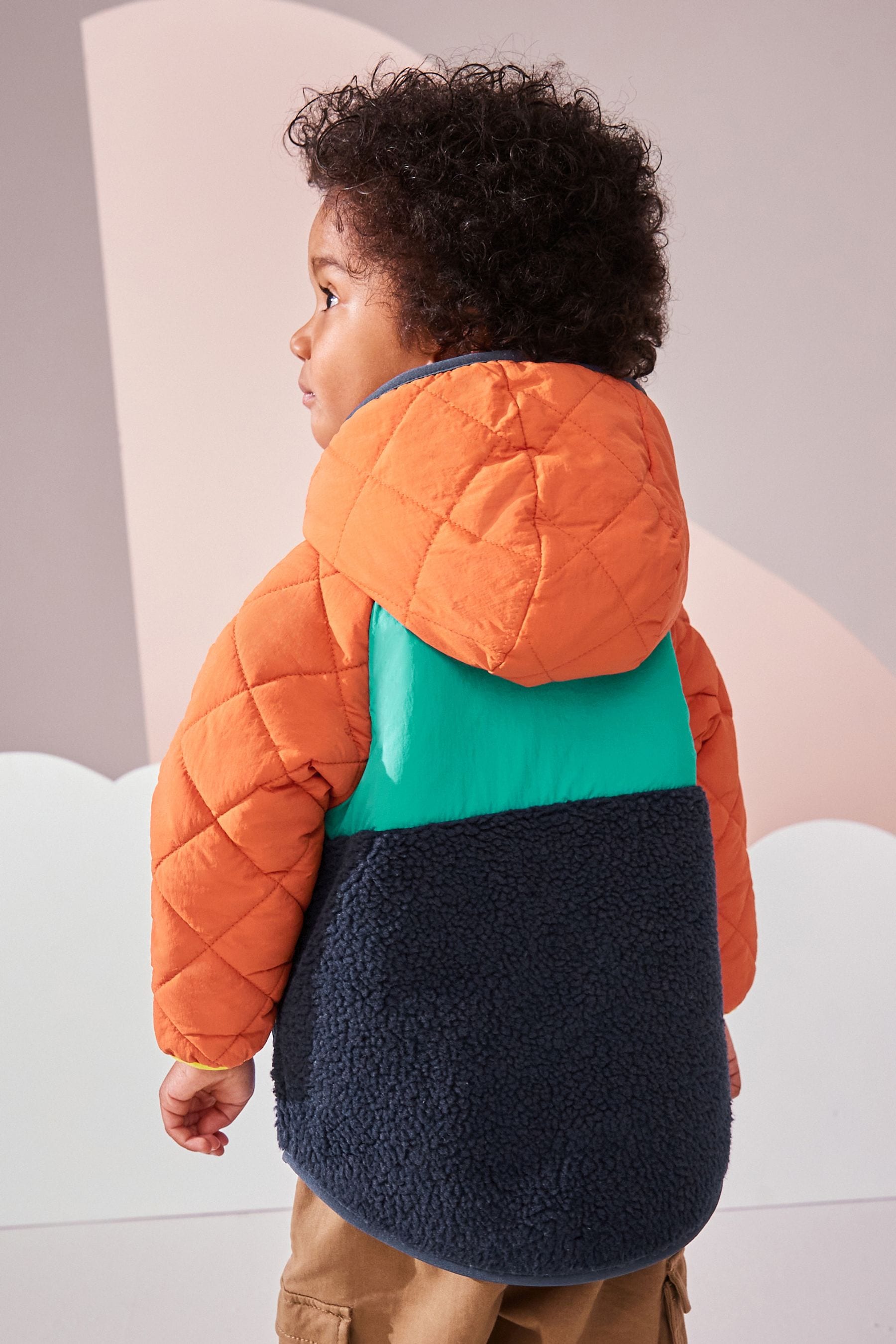 Borg jacket kids shop