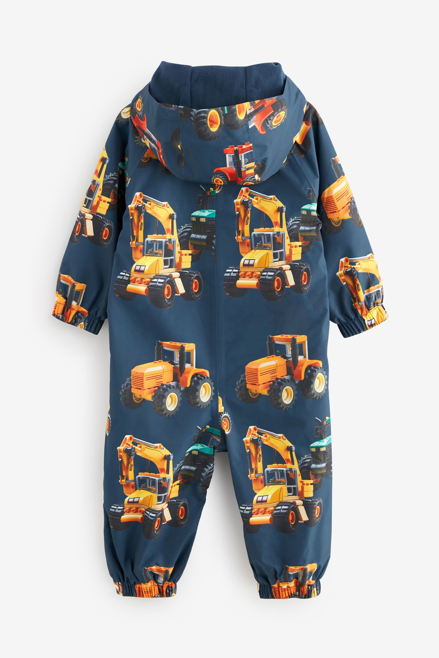 Buy Navy Tractor Waterproof Fleece Lined Puddlesuit 3mths 7yrs from the Next UK online shop