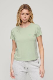 Superdry Green Essential Logo 90's T-Shirt - Image 1 of 6