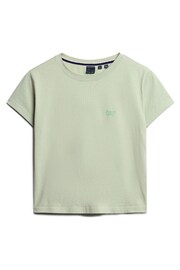 Superdry Green Essential Logo 90's T-Shirt - Image 4 of 6