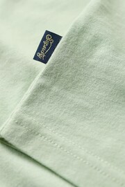 Superdry Green Essential Logo 90's T-Shirt - Image 6 of 6