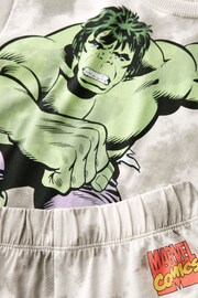 Green/Grey Incredible Hulk Short Pyjamas Single (12mths-12yrs) - Image 8 of 8