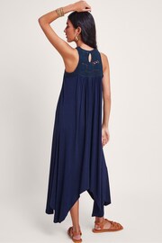 Monsoon Blue Darcy Crochet Dress - Image 3 of 5