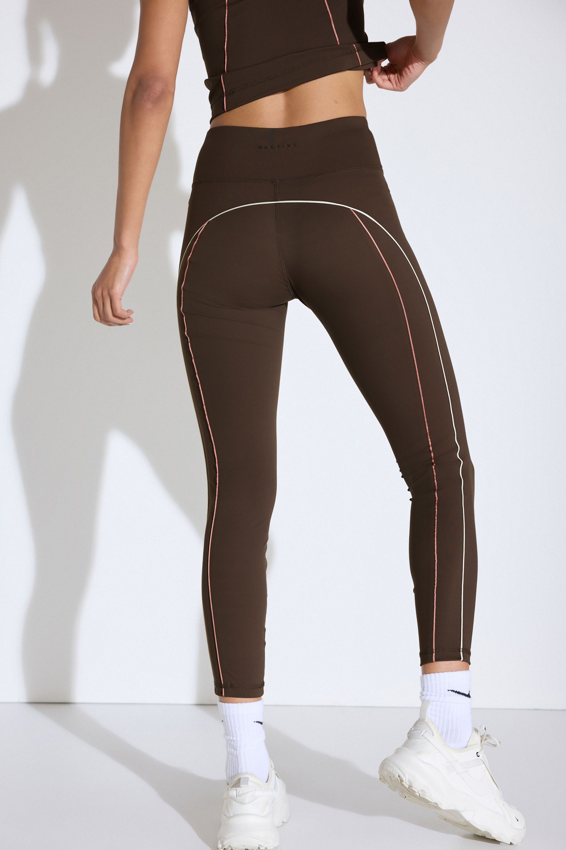 Legging marron chocolat fille shop