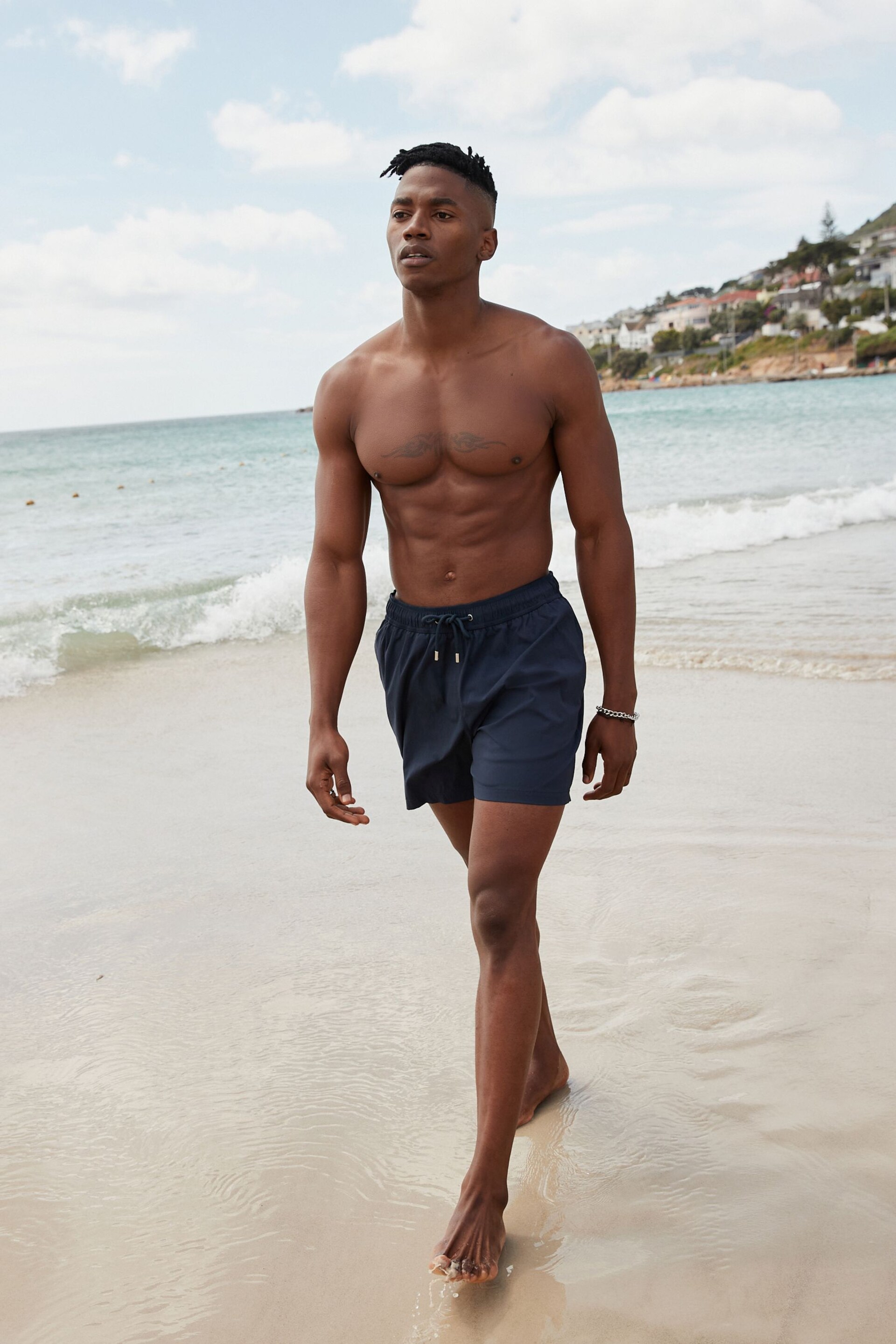 Navy Premium Swim Shorts - Image 2 of 12