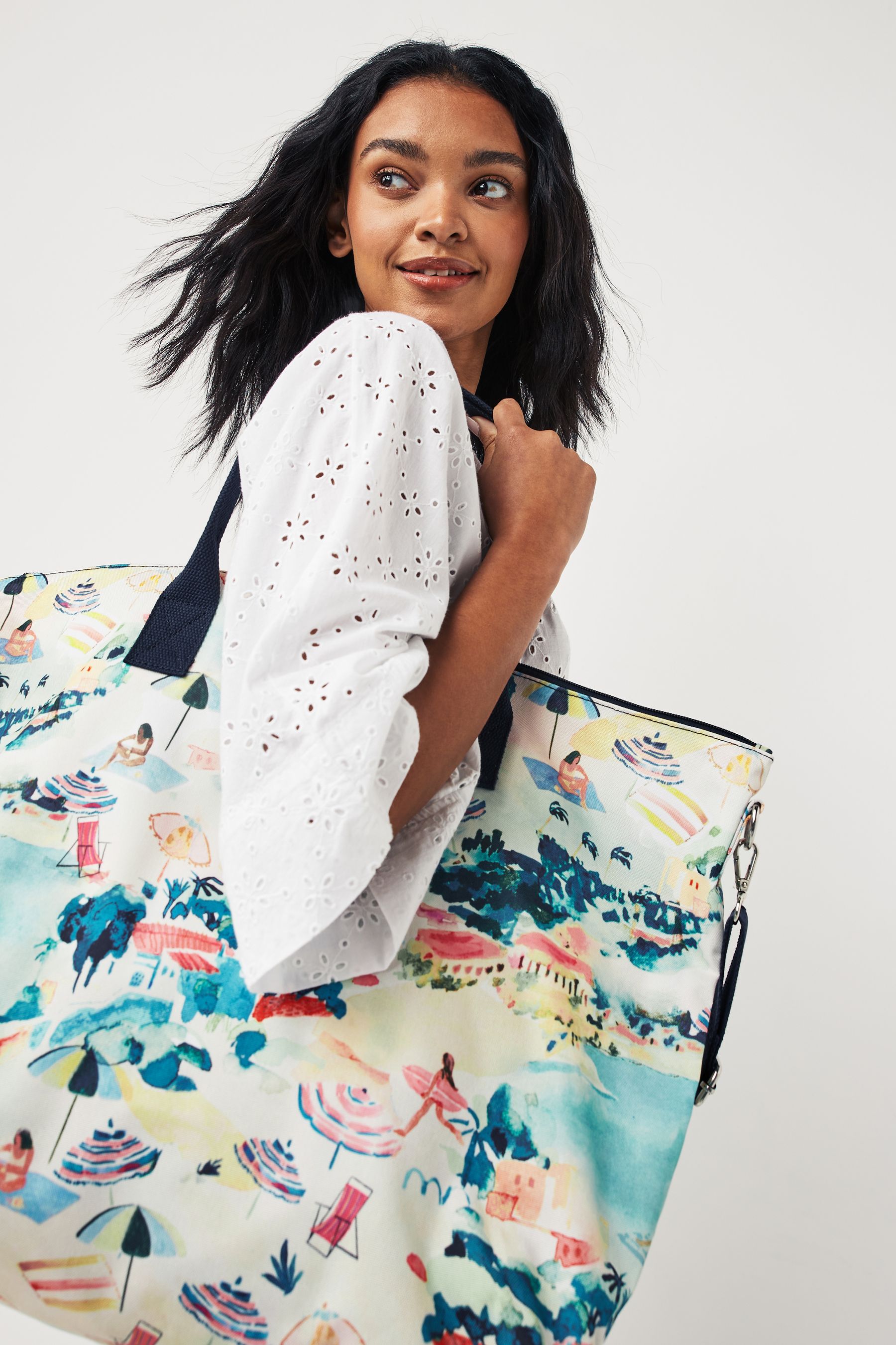 Foldaway beach bag 2025