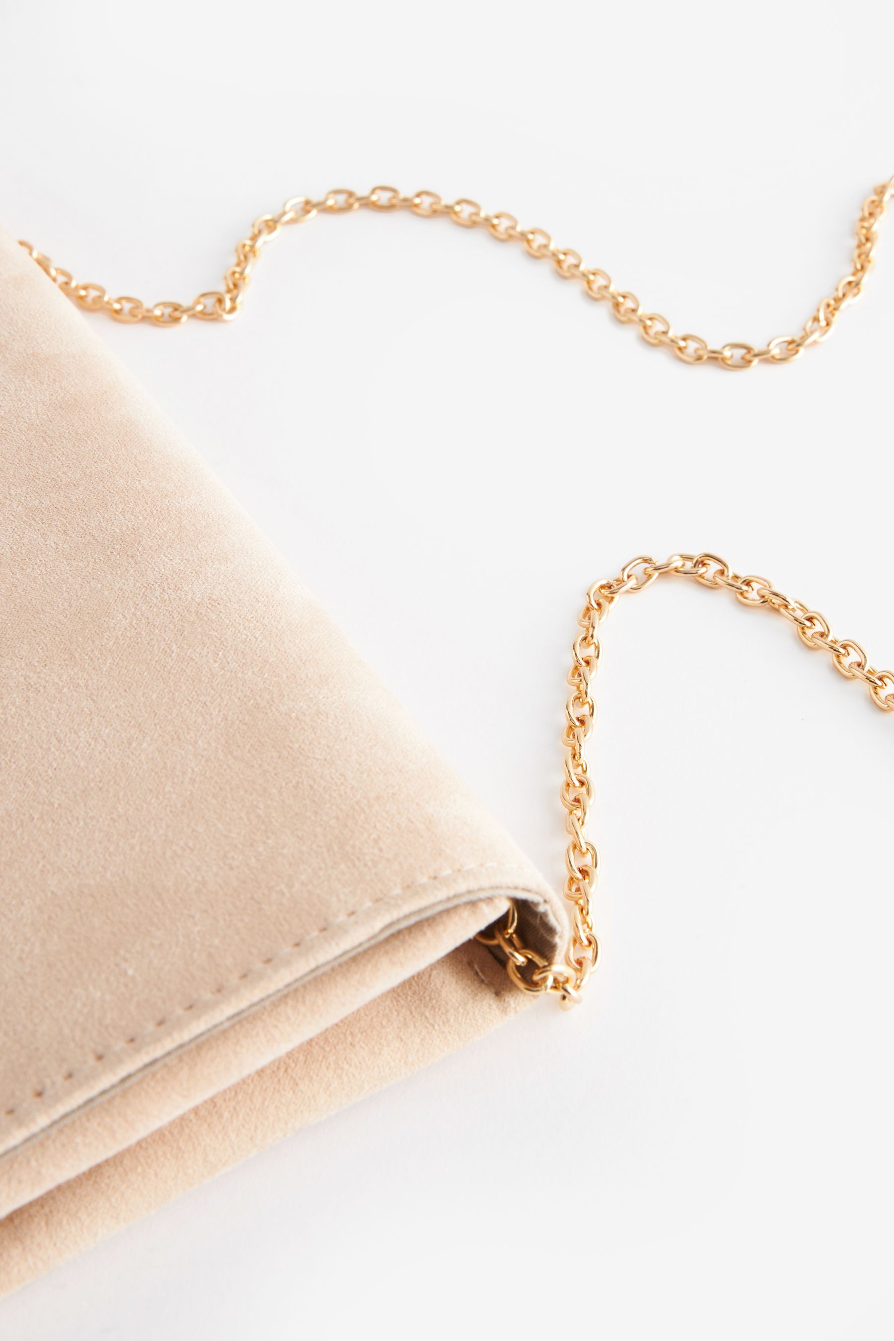 Dusty pink suede clutch bag discount