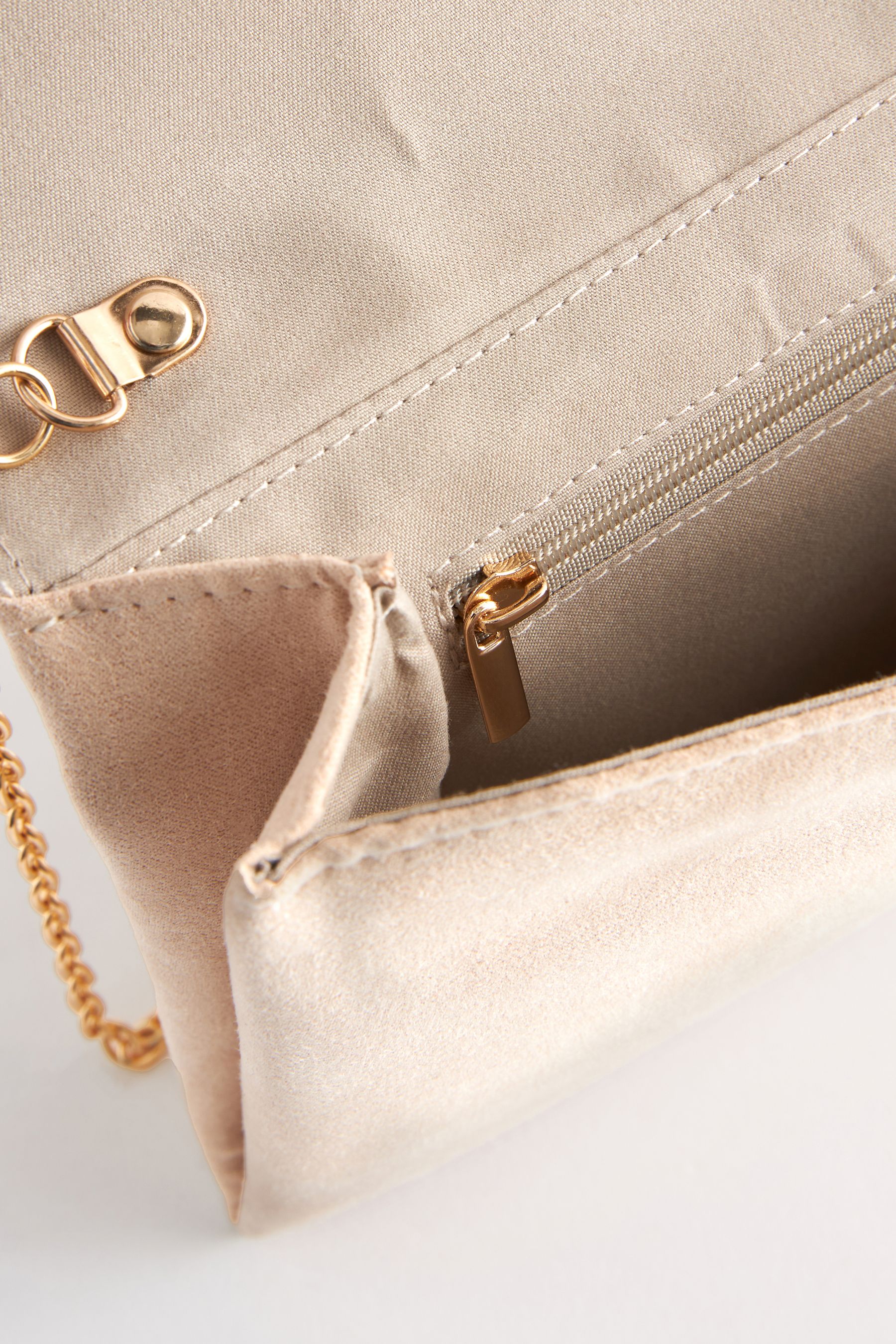 Next nude clutch bag on sale