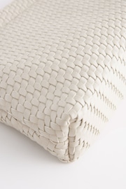 White Weave Clutch Bag - Image 7 of 9