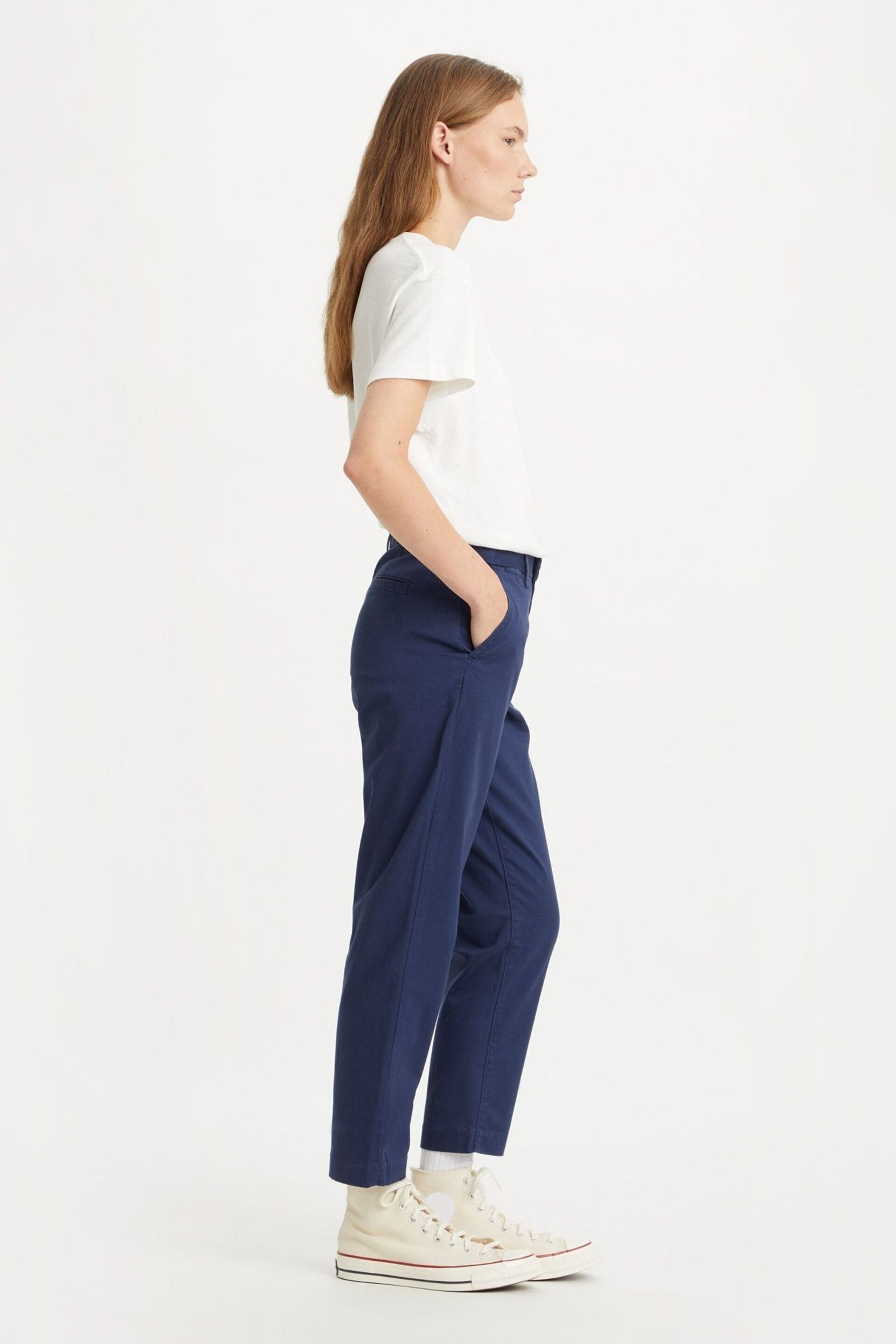 Levi's® Blue Essential Chino Trousers - Image 3 of 3