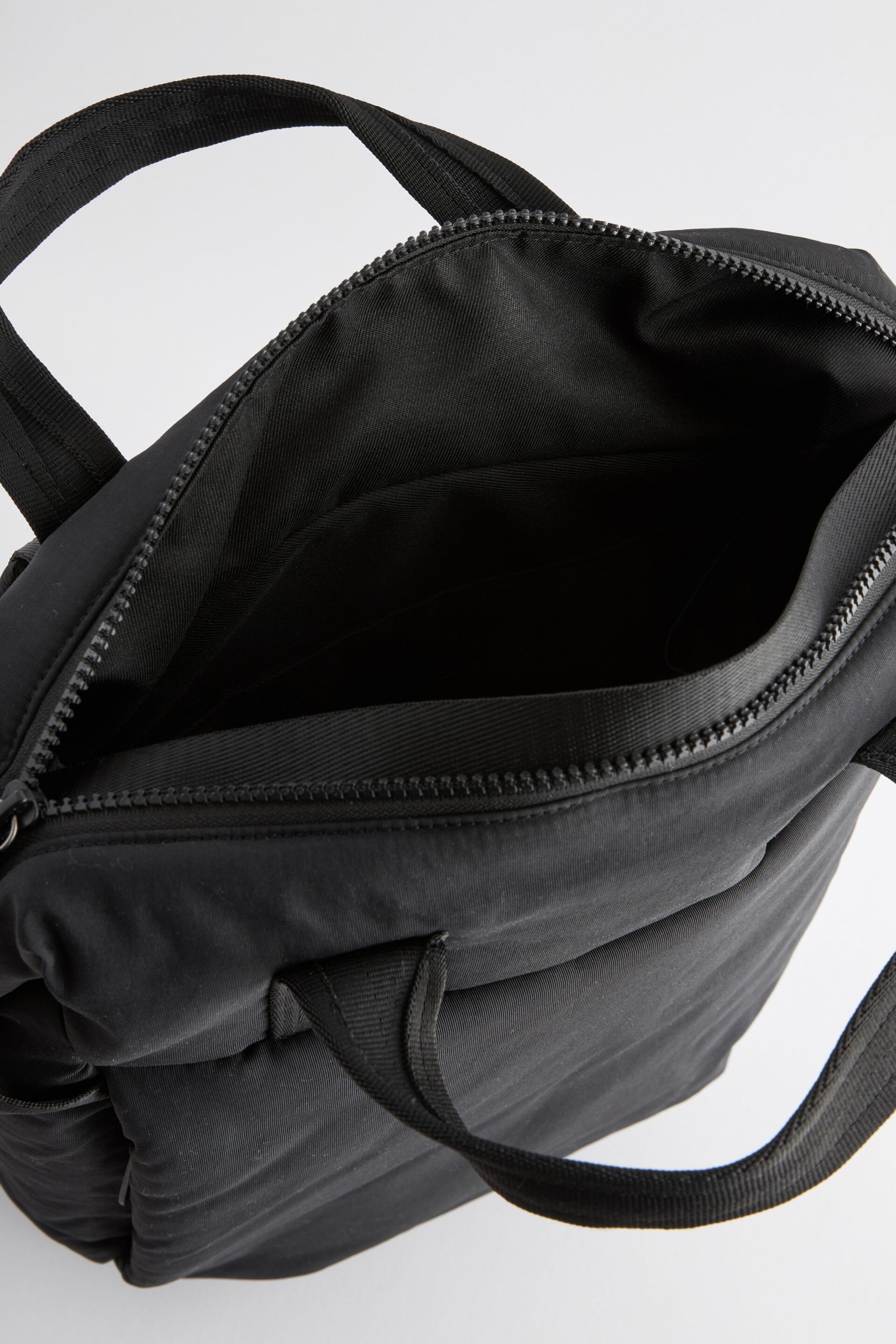 Black Nylon Rucksack - Image 7 of 8