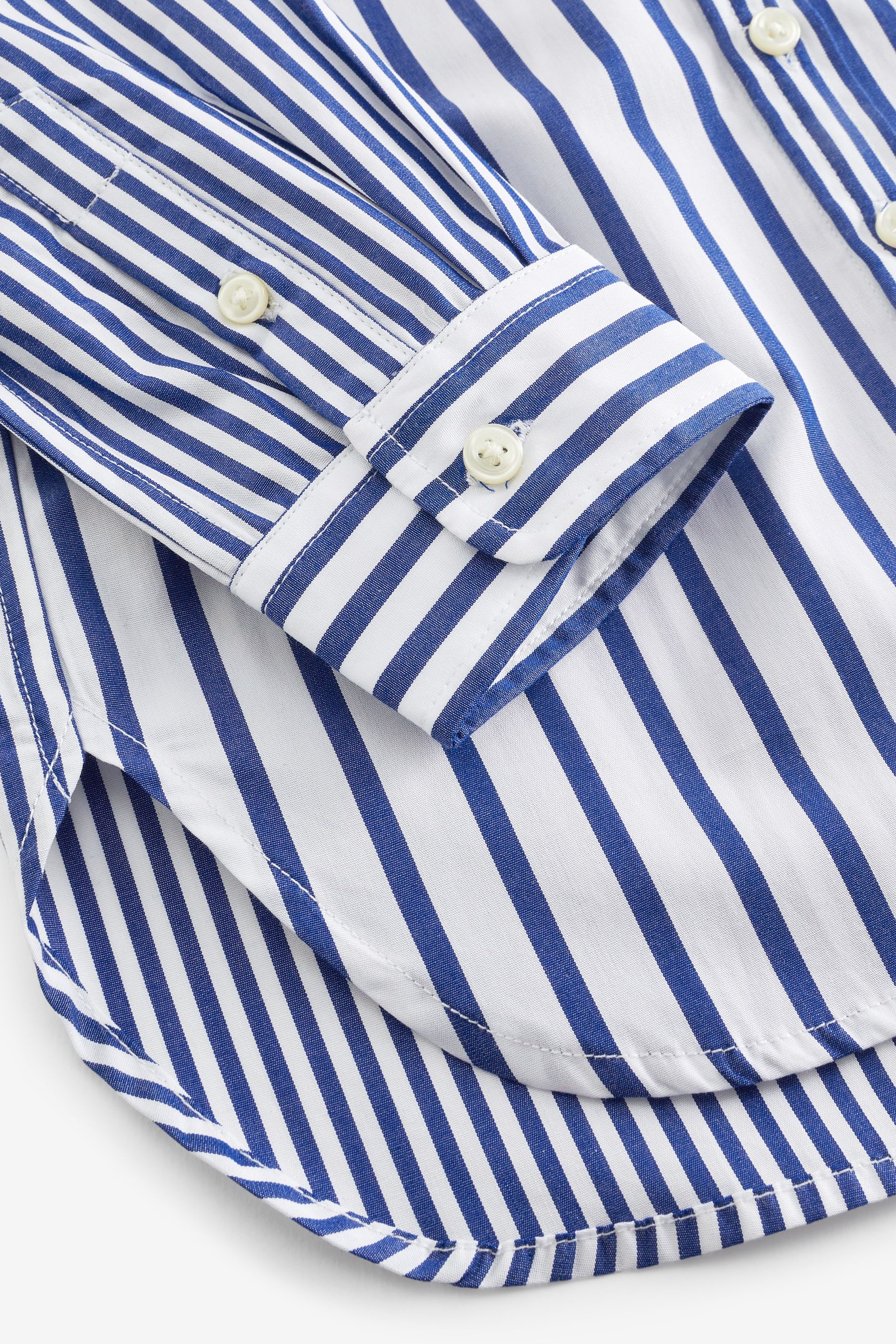 Striped cotton fun shirt deals